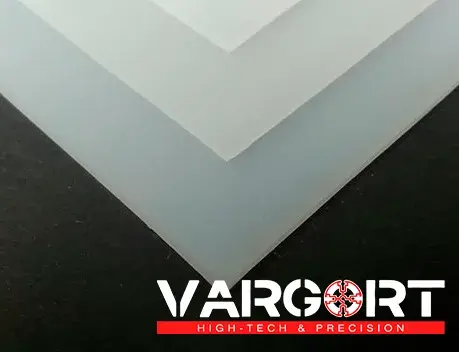 Plancha silicona translucida farmaceutica Juntas VARGORT